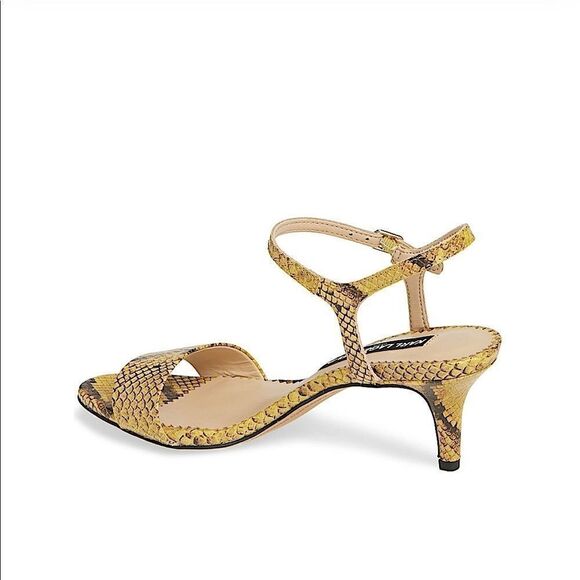 Karl Lagerfeld Paris Demas Snakeskin Effect Sandal - Picture 2 of 8